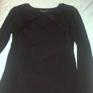 Long sleeve black shirt